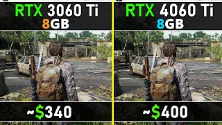 RTX 3060 Ti vs RTX 4060 Ti (8GB) | 2.5 Years of Performance Jump | 6 AAA Games Tested at ULTRA