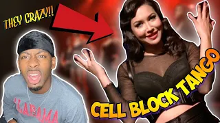 WOW THESE GIRLS CRAZY!!! GLEE - Cell Block Tango (Full Performance) HD (FUNNY REACTION)