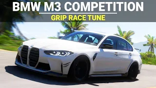 Forza Horizon 5 Tuning - 2021 BMW M3 Competition, FH5 Grip Race Build, Tune & Gameplay