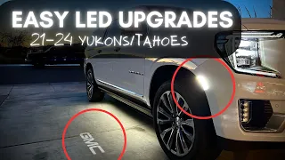 Yukon/Tahoe Side Marker & Puddle Lamp Replacement