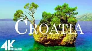 Short Travel Guide In Croatia - 1 Hour Ambient Drone Film in 4K UHD - Super Catchy Relaxing Music