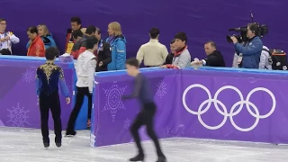 FS last group warm up Pyeonchang 2018