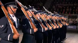 The United States Air Force Honour Guard - Edinburgh Military Tattoo 2015