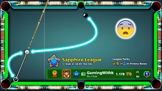 From 52K Coins to 200M Coins - 1.7 Billion Winings in Sapphire League - 8 Ball Pool GamingWithK