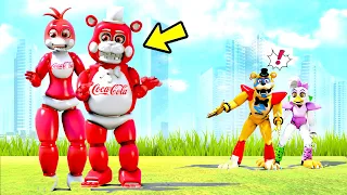 ENCONTRAMOS OS ANIMATRONICS PR0!BIDOS DA COCA COLA NO GTA 5 | GTA V Five Nights at Freddy's