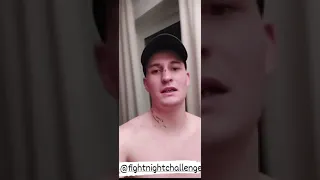 Kristian vyjadrenie na svoj zapas - Fight Night Challenge