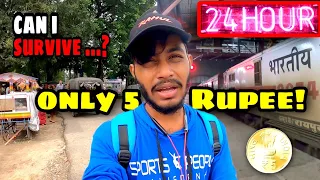 Survive 24 hours with only 5 Rupee!!!😨 [ WITH SUBTITLES ] | Rahul Thamizhan