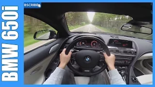 POV: BMW 650i F12 450 HP FAST! OnBoard / POV Acceleration LAUNCH CONTROL