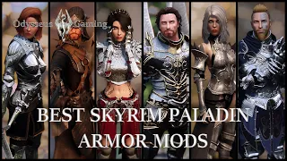 Heavy Armor Mods for Skyrim - 15 Paladin Themed Armors for Male and Female Characters