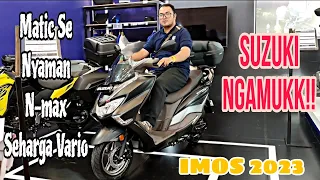 Suzuki Burgman Street 125 EX di IMOS 2023 | Keliling IMOS Ice Bsd |