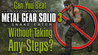 Can You Beat Metal Gear Solid 3 Without Taking Any Steps?