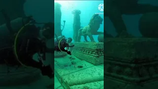 Dwaraka real images under water#viralvideo