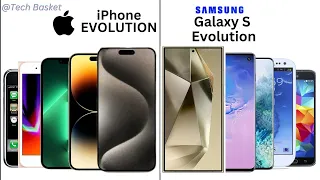 Apple IPhone vs Samsung  Galaxy S Series Evolution 2009-2024 (Part 1)