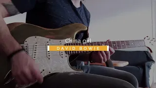 David Bowie - China Girl - Guitar solo cover