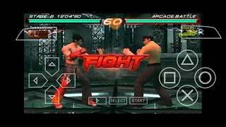 Tekken 6 PSP - Jin Mirror match | TekkenLive