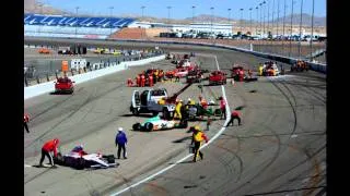 Dan Wheldon Fatal Crash (Pictures) Rest In Peace (1978-2011)