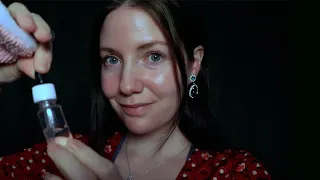 ASMR Ear Cleaning with the Most Gentle Whispering and EAR Triggers (Roleplay, hearing test, gloves)