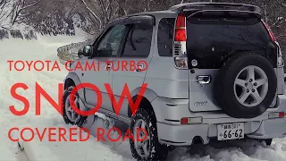 TOYOTA CAMI Snow covered road 2018