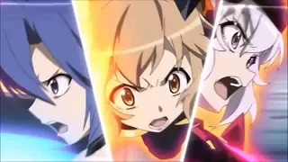 RWBY X Symphogear X BlazBlue AMV Bones (Remake)