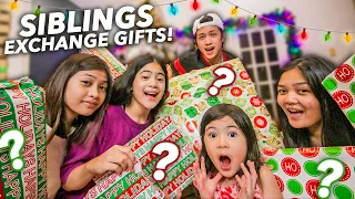 Siblings EXCHANGE GIFTS!! (Unexpected Gift haha!) | Ranz and niana