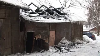 Кому помешали сараи в центре Рузаевки в рождественскую ночь?