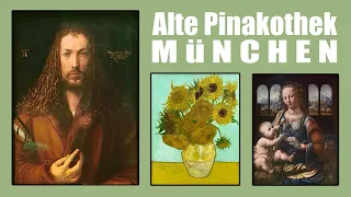 Alte Pinakotheck Munich Dürer Van Gogh Da Vinci Raffael Rembrandt Rubens Gauguin Cézanne Tintoretto