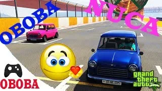 GTA 5 online ქართულად❤️OBOBA და NUCA ფერადი რბოლა აი აი აიიი😂😂 ნუცას დაბრუნება