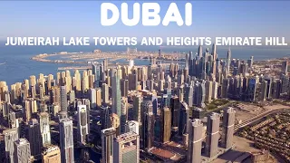 Dubai Jumeirah Lakes Towers | Jumeirah Heights Emirates Hills | Meadows 2 Dubai UAE Drone Video