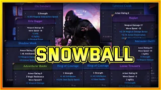 My QUICKEST Snowball l ALL OR NOTHING l Solo Rogue Dark and Darker Challenge