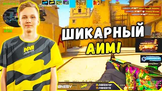 M0NESY ПОКАЗЫВАЕТ ШИКАРНЫЙ АИМ НА ПРЕМКЕ (CS:GO)