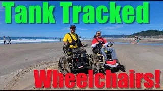 VLOG 440: david's chair! (tracked wheelchairs)