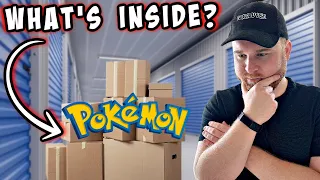 WHAT'S INSIDE MY POKEMON STORAGE UNIT? VLOG!