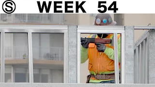 One-week construction time-lapse with closeups: Week 54 of the Ⓢ-series