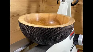 Bowl Ashley II. II Woodturning || Burnt Bowl