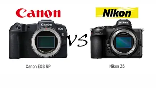 Canon EOS RP VS Nikon Z5/Comparing/Review