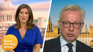 Susanna Questions Michael Gove Over If Boris Johnson Is The Better PM | Good Morning Britain