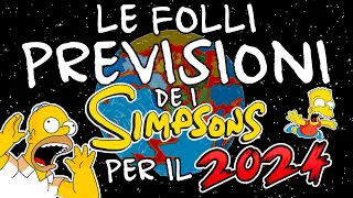 Le FOLLI PREVISIONI de i SIMPSON per il 2024 🤯