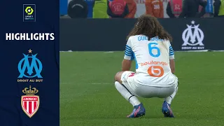 OLYMPIQUE DE MARSEILLE - AS MONACO (0 - 1) - Highlights - (OM - ASM) / 2021-2022