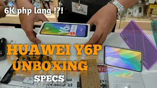 UNBOXING HUAWEI Y6P COLOR BLACK AND PURPLE AND QUICK SPECS | JAYSON PERALTA