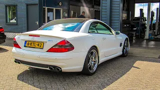 Brutal Mercedes SL65 AMG Spotted In Oss 😈 [Start-up, Revs, Acceleration & MORE]