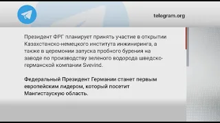 Президент Германии посетит Астану с госвизитом