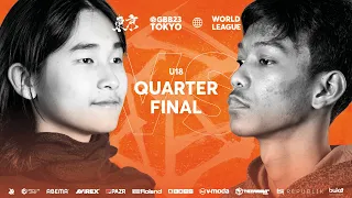 Serpent 🇰🇷 vs Marvelous 🇮🇩 | GRAND BEATBOX BATTLE 2023: WORLD LEAGUE | U18 Quarter Final