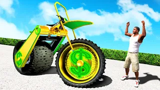 Upgrading FRANKLIN'S BIKE in GTA 5!