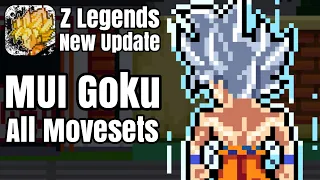 Z Legends BETA New Update | Goku MUI All Movesets