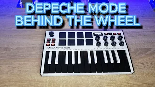 DEPECHE MODE - BEHIND THE WHEEL (COVER) SYNTH TUTORIAL