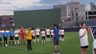 Ben Cesare - National Anthem for Nashville Soccer Club