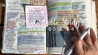 Study the Bible in One Year: Days 83 & 84 Joshua 5-11 | bible study for beginners ￼