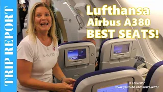 Review Lufthansa - Airbus A380 Upper Deck Economy Class Flight - Bangkok Suvarnabhumi to Frankfurt
