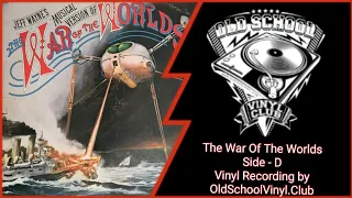 The War Of The Worlds (Jeff Wayne's Musical version) Side D Vinyl recording by OldSchoolVinyl.Club