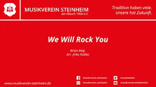 We Will Rock You / Brian May, Arr. Jirka Kadlec